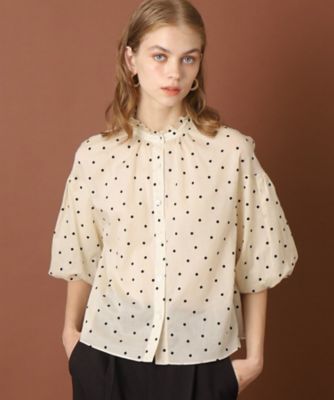 美品♡ ドレステリア レオパードプリント ブラウス ボウタイ 36 楽天市場】2WAY幾何プリントボウタイワンピース／ドレステリア