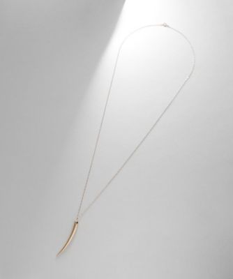 Ｋ１０中空ホーンモチーフ　ネックレス（２００２２１６０１９）