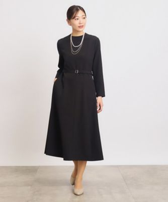 ＜GROVE (Women)＞着疲れ知らずの２ＷＡＹストレッチワンピース（２００２２１６３３７）