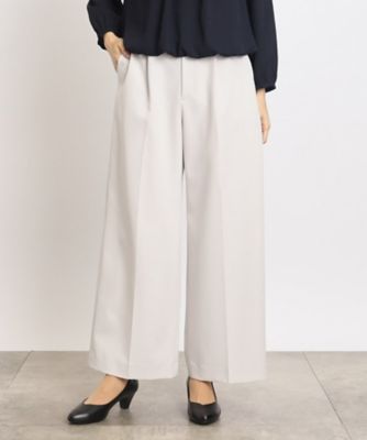 着疲れ知らずの2WAYストレッチワイドパンツ