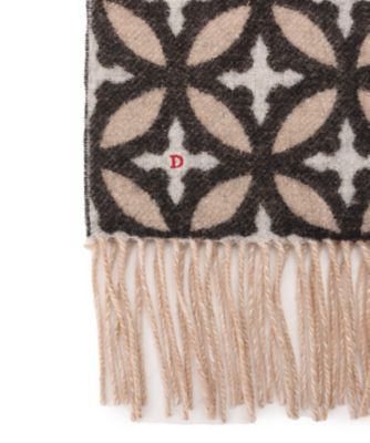 ピュアカシミヤ100％】オーバーラップサークル マフラー