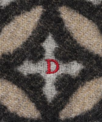 オーバーラップサークル カシミヤ100％マフラー