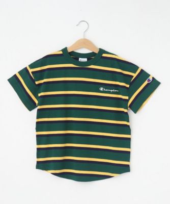 Champion チャンピオン キッズ 半袖Tシャツ 子供 ボーダー