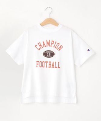 ＜三越伊勢丹/公式＞ DESSIN(Baby & Kids)/デッサン (キッズ）Champion（チャンピオン）キッズ ショートスリーブTシャツ 24SS シロ001 トップス【三越伊勢丹/公式】