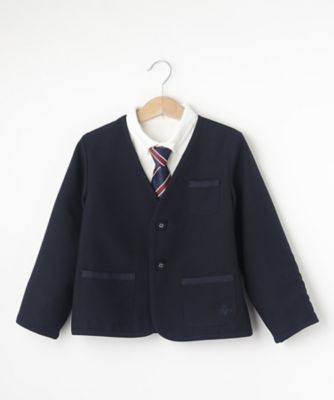 【新品】コンテ　ペーパーノーカラージャケット セレモニー】ノーカラージャケット（2002218858