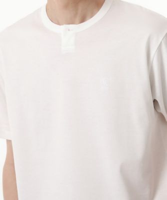 【ＴＨＥ　ＦＬＡＧＳＨＩＰ】ワンポイント　ヘンリーネック　Ｔシャツ（２００２２２６０８６）