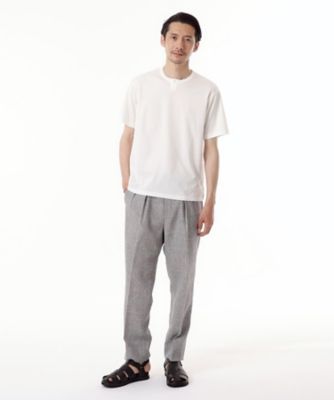 【ＴＨＥ　ＦＬＡＧＳＨＩＰ】ワンポイント　ヘンリーネック　Ｔシャツ（２００２２２６０８６）