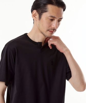 【ＴＨＥ　ＦＬＡＧＳＨＩＰ】ワンポイント　ヘンリーネック　Ｔシャツ（２００２２２６０８６）