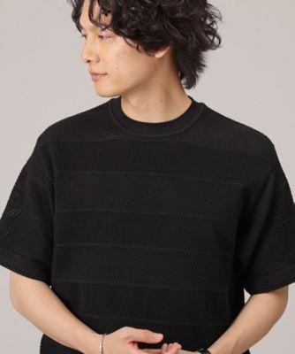 【イージーケア】スポンディッシュ　ニットＴシャツ（２００２２３３３５５）
