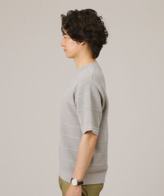 【イージーケア】スポンディッシュ　ニットＴシャツ（２００２２３３３５５）