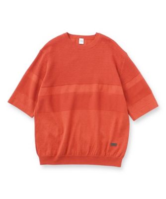 【美濃和紙】５分袖　ニットＴシャツ（２００２２３３３５９）