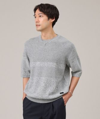 【美濃和紙】５分袖　ニットＴシャツ（２００２２３３３５９）