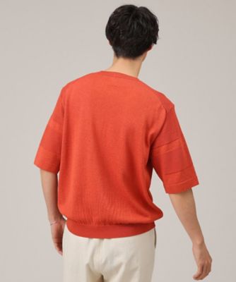 【美濃和紙】５分袖　ニットＴシャツ（２００２２３３３５９）
