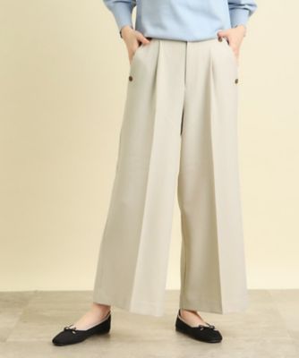 ソフトな風合いが嬉しい♪こなれ感満載の旬のワイドパンツ（２００２２３３４８１）