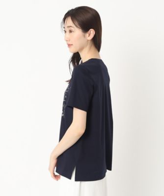レースフラワー＆プリントＴシャツ（２００２２３５１５１）