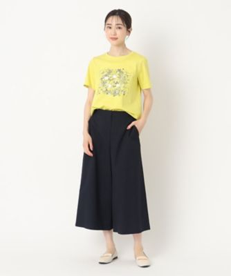 レースフラワー＆プリントＴシャツ（２００２２３５１５１）