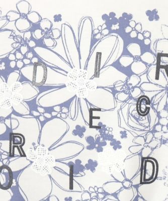 レースフラワー＆プリントＴシャツ（２００２２３５１５１）