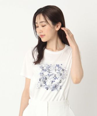 レースフラワー＆プリントＴシャツ（２００２２３５１５１）