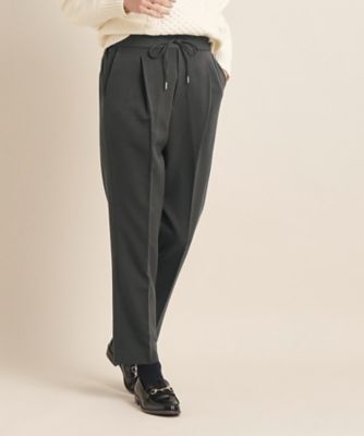 【洗える】ドロスト付きテーパードパンツ（ＸＳ～Ｌ）（２００２２３６０２１）