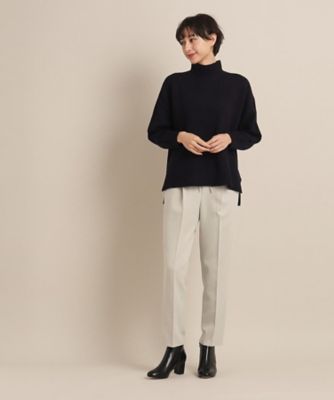 【洗える】ドロスト付きテーパードパンツ（ＸＳ～Ｌ）（２００２２３６０２１）
