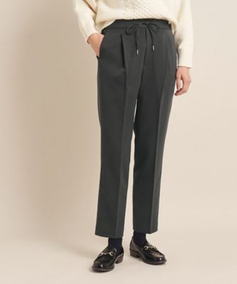 【洗える】ドロスト付きテーパードパンツ（ＸＳ～Ｌ）（２００２２３６０２１）