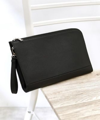 L字クラッチバッグ【冠婚葬祭／ビジネス／セレモニー／パーティー