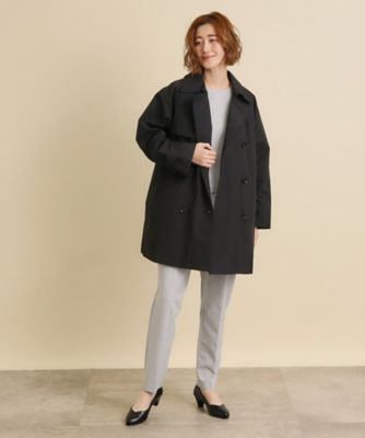 AiS　ウールライナー付き　ショート　トレンチコート oversized short trench coat（トレンチコート） | CODE A