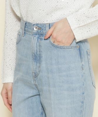 【環境に配慮したデニム】きれいめカジュアルが叶う細身デニムパンツ（２００２２３７３３５）