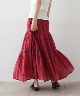 ティアードレーススカート（2002237524） | ファッション  