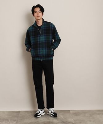 チェックテックブルゾン SEASON COLLECTION 360°Series ストレッチ先染めチェック