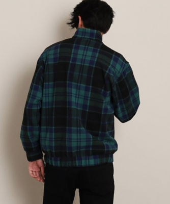 チェックテックブルゾン SEASON COLLECTION 360°Series ストレッチ先染めチェック
