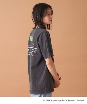 ビートルズ Tシャツ ブラック ビートルズ ロゴプリント カットソー＜A DAY IN THE LIFE＞