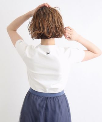 GROVE (Women)/グローブ <Lee×grove(別注色あり)> COMPACT FIT LOGO T-SHIRT(2002239816)