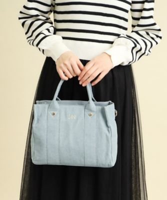 ＜GROVE (Women)＞【Ｌｅｅ別注】スクエアキャンバストート２４ＳＳ（２００２２３９８２５）