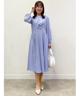 SALE／手洗い可能】タイ風のネックデザインワンピース