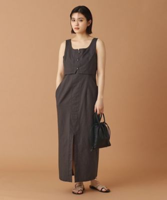 【サラマリカ】別注　Exclusive Dress ノースリーブロングワンピース サラマリカ】別注 Exclusive Dress ノースリーブロングワンピース