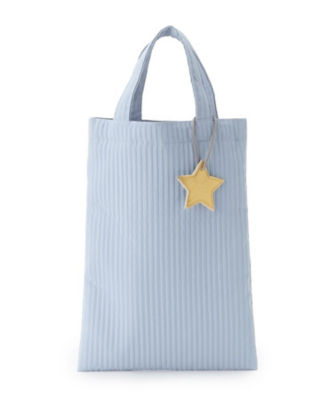 ＜SHOO･LA･RUE (Baby&Kids)＞ストライプキルトシューズバッグ（２００２２４２９６８）