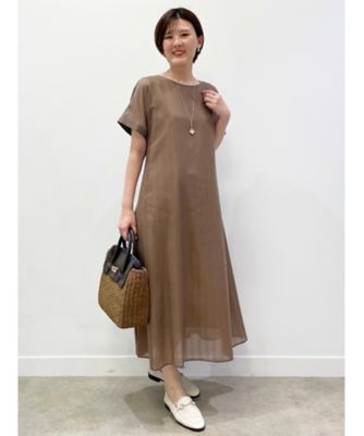 【ＳＡＬＥ／人気急上昇♪ＷＥＢ限定カラーあり／手洗い可能】涼しげシアーストライプワンピース（２００２２４４１２８）