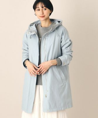 新品 Dessin フーデッドコート ライナー付き S (M相当)ライトベージュ 新品 Dessin フーデッドコート ライナー付き S (M相当)ライト