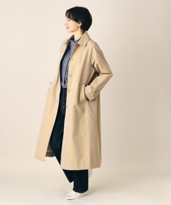 美品♪ Dessin ⭐︎ ボリュームカラー ミドル丈コート ⭐︎ デッサン Dessin de mode/デッサンデモード】ノーカラトレンチコート 5DCT