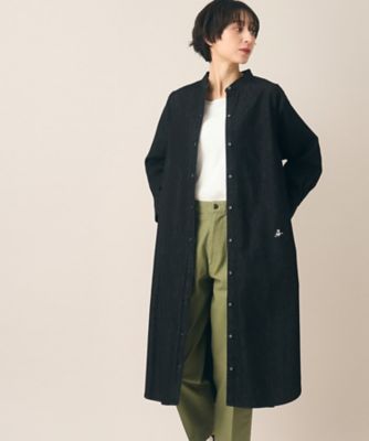＜Dessin (Women)＞【洗える】６ＯＺバンドカラーシャツワンピース（ＸＳ～Ｌ）（２００２２４４５１９）