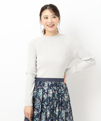 CORDIER / コルディア エクラストレッチ ランダムリブニット エクラストレッチ ランダムリブニット（ニット/セーター