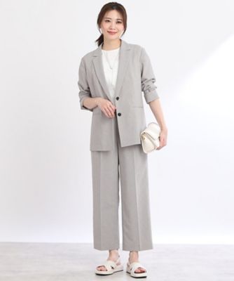 【ＳＡＬＥ／着痩せ効果有！／マシンウォッシュ可／ＵＶカット／接触冷感／セットアップ可能】ドライタッチジャケット（２００２２４６０９０）