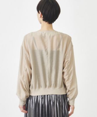 【新品】Gabardine K.T シアーサテン シアーブルゾン ウォッシャブル ラッセルメッシュダンボール シアーブルゾン（7205VK03