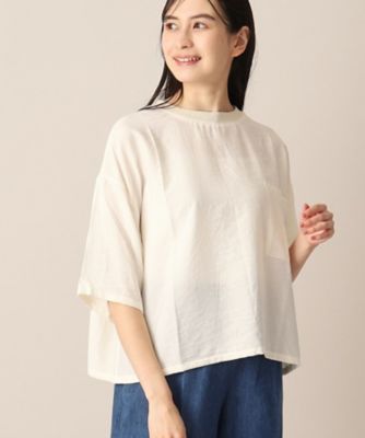 ＜Dessin (Women)＞【洗える】Ｔシャツブラウス（ＸＳ～Ｌ）（２００２２４９４１６）