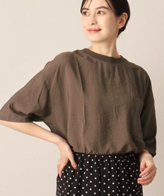 【洗える】Ｔシャツブラウス（ＸＳ～Ｌ）（２００２２４９４１６）