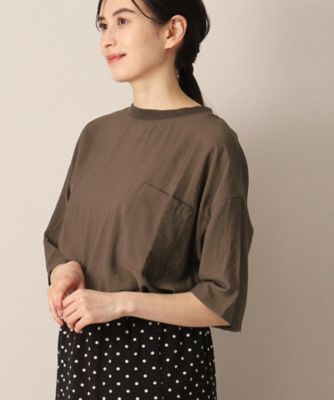 【洗える】Ｔシャツブラウス（ＸＳ～Ｌ）（２００２２４９４１６）
