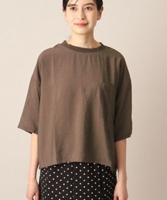 【洗える】Ｔシャツブラウス（ＸＳ～Ｌ）（２００２２４９４１６）