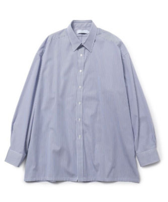 ＜DRESSTERIOR (Men) ＞◆ＧＲＡＰＨＰＡＰＥＲ（グラフペーパー）ハイカウントレギュラーカラーシャツ（２００２２４９８０４）