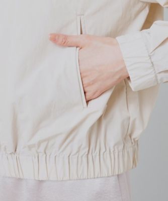 アンタイトル【軽羽織／洗える】タフタノーカラーブルゾン 110072002250696003001